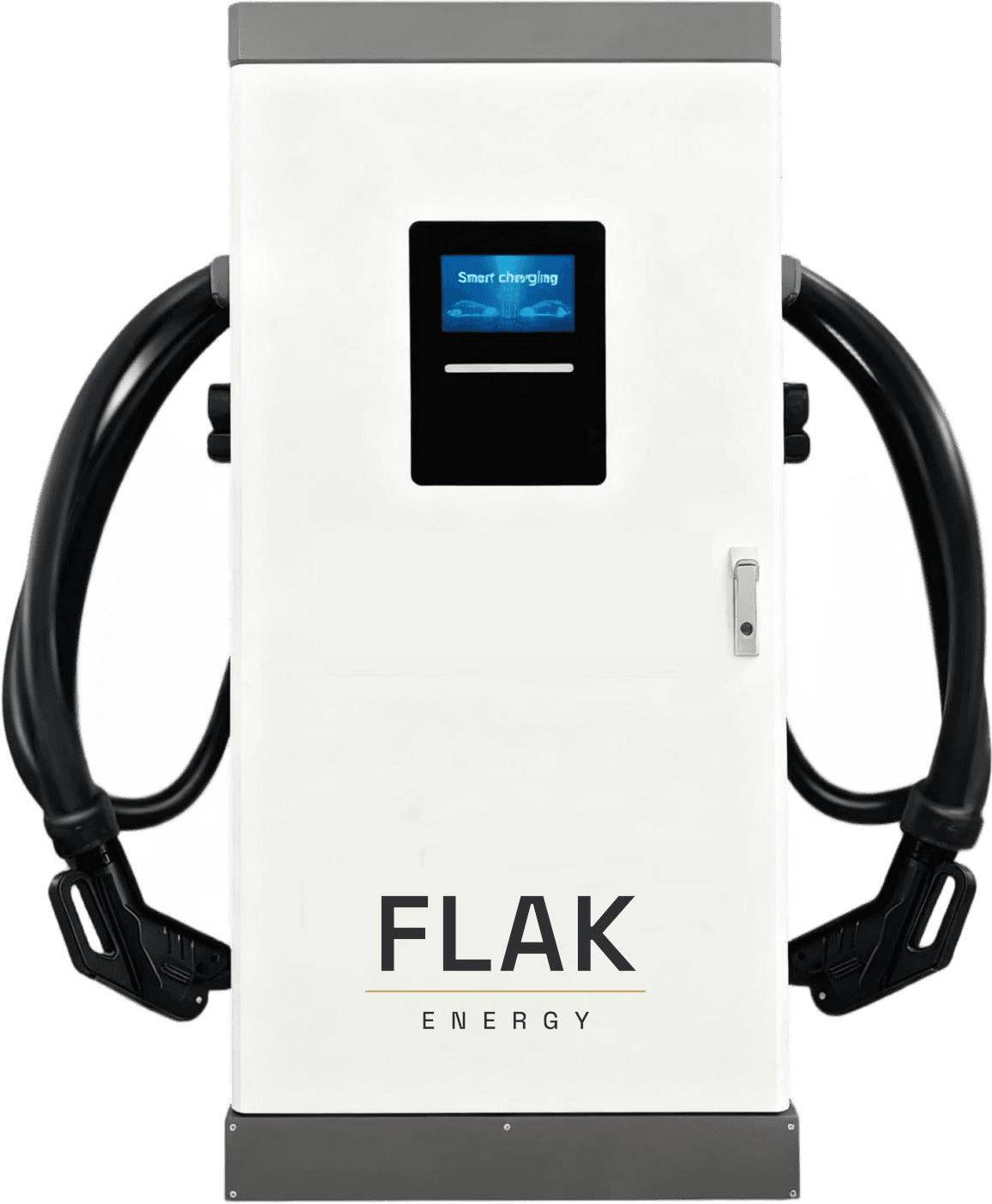 Carregador rápido DC FLAK FAST Max com duas pistolas CCS2
